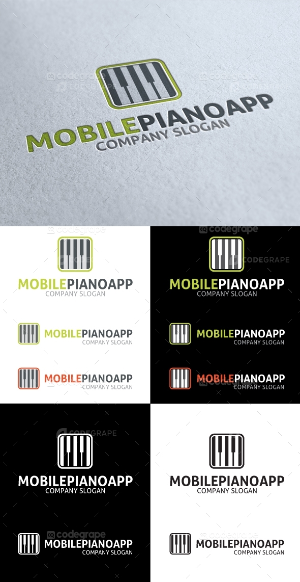 Mobile Piano App Logo