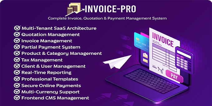 Invoice Pro – SaaS Invoicing & Billing System