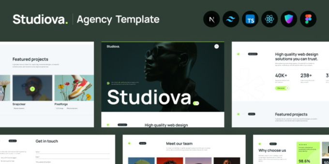 Studiova Next.js Website Template