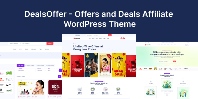Dealsoffer - Offers and Deals Affiliate WordPress Theme