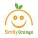 Cheerful Stylized Citrus Fruit Logo Design