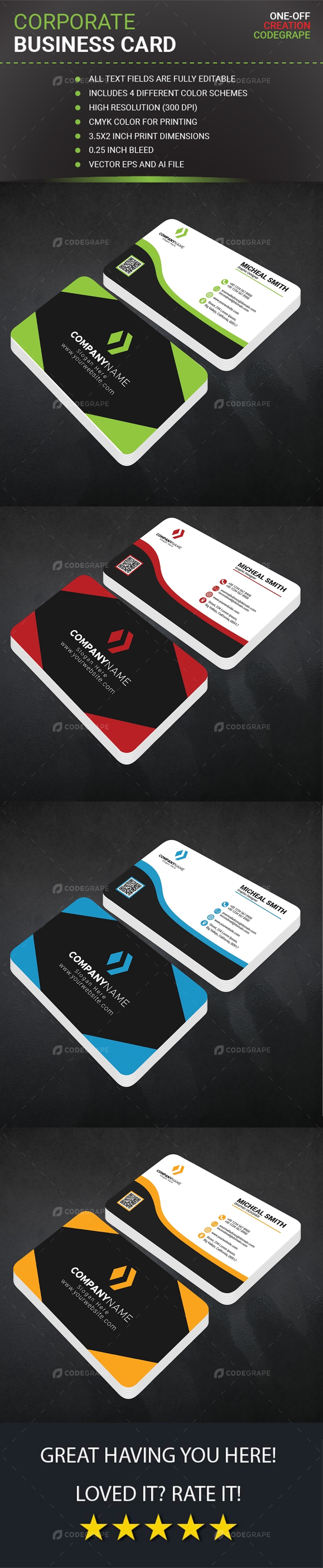 Corporate Business Card