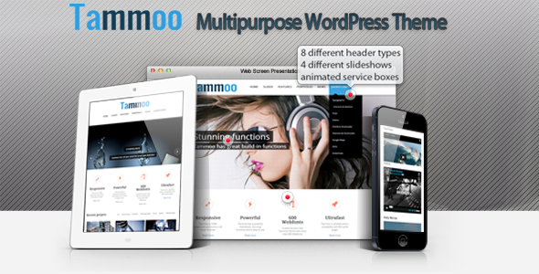 Tammoo - Powerful Responsive WordPress Theme