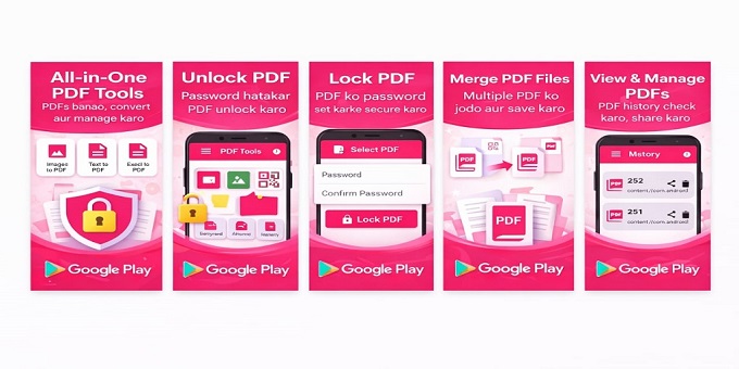 Desheelabs PDF Tools - PDF Merge Compress Scan QR Excel (Kotlin Compose)