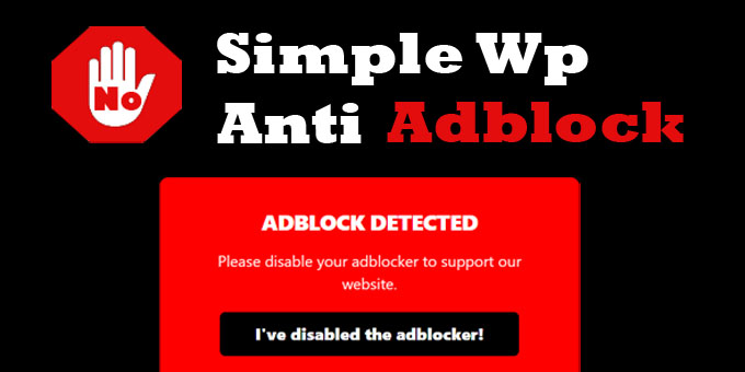 Simple WP Anti Adblock