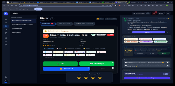 CallPro - VoIP Call Center & CRM SaaS (Next.js 16 + Twilio + Stripe)