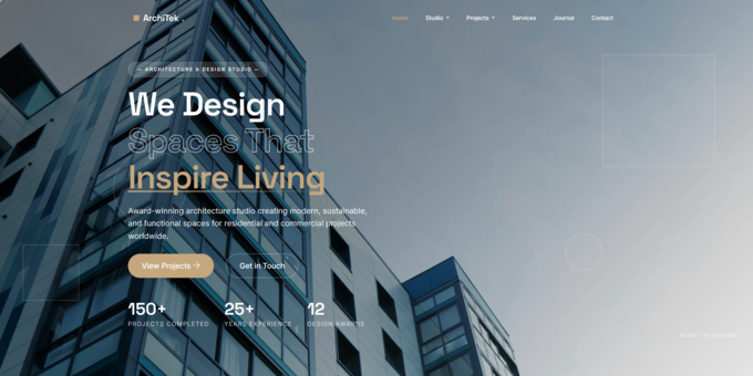 Architecture & Interior HTML5 Template