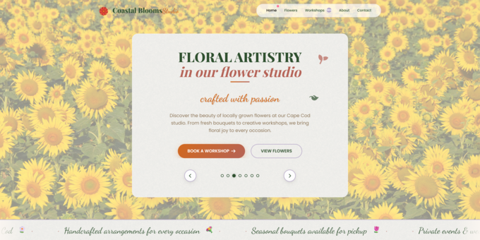 Floral HTML5 Template