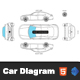 Interactive Car Diagram