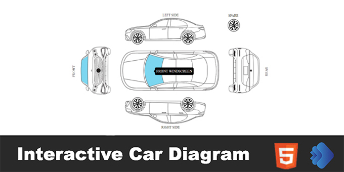 Interactive Car Diagram