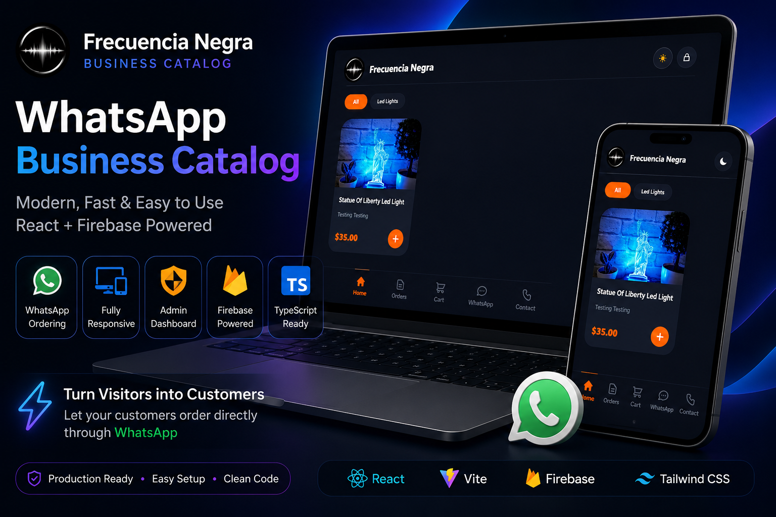 WhatsApp Product Catalog with Admin Panel