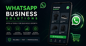 <p>Welcome to my <strong>WhatsApp Business Solutions</strong> collection.</p>

<p>This collection features premium Android applications and business tools created to help entrepreneurs and companies improve customer engagement through WhatsApp.</p>

<ul>
    <li>✔ Modern Material Design</li>
    <li>✔ Fast & Responsive Performance</li>
    <li>✔ Clean, Well-Structured Code</li>
    <li>✔ Easy Customization</li>
    <li>✔ Production-Ready Projects</li>
</ul>

<p>New applications and updates will be added regularly.</p>