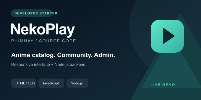 PhimHay - NekoPlay Anime Catalog and Community Starter