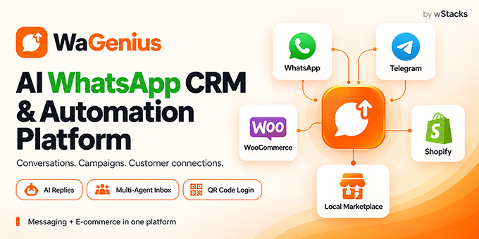 WaGenius - AI WhatsApp CRM & Automation Platform