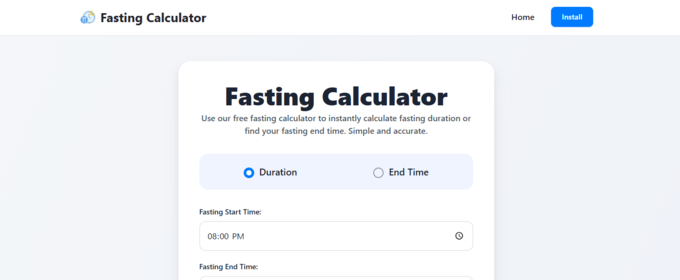 fastingcalculator