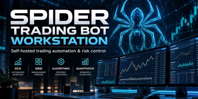 Spider Trading Bot Workstation - Crypto Automation
