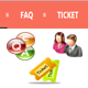 User, Multiple-level FAQ, Ticket System