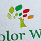 Color Wind Logo Template