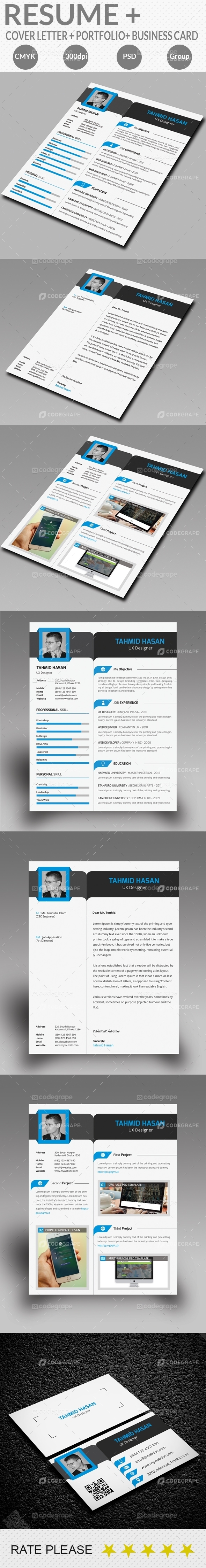 Resume With Business Card