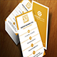 Verticle Style Corporate Business Card Template