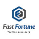 Fast Fortune F Letter Logo