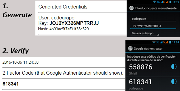 Google 2 Factor Authentication