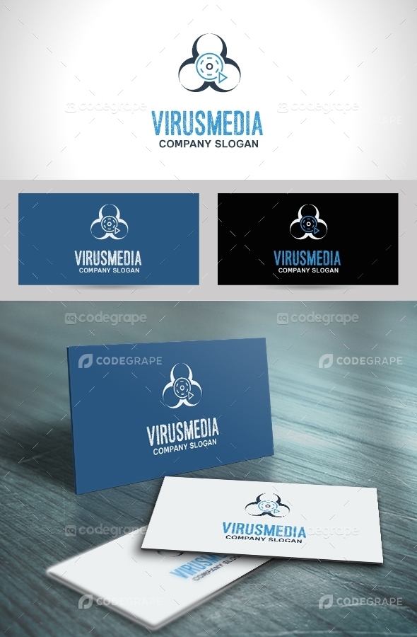 Virus Media Logo
