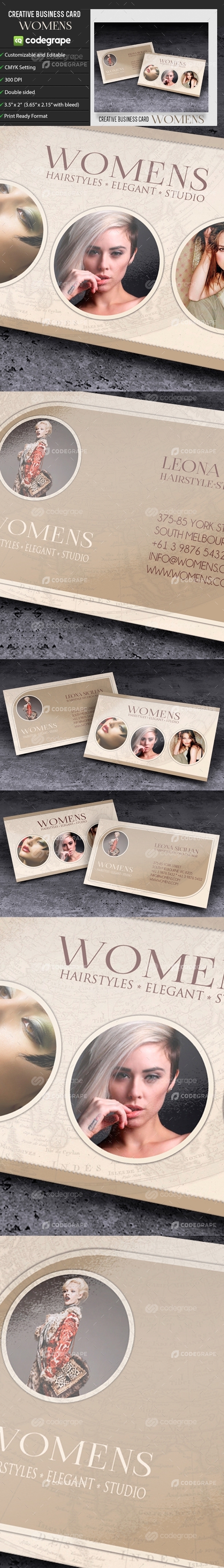 Business Card - Women's