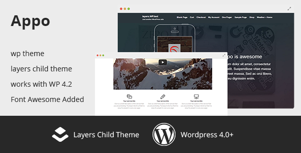 Appo - One Page Layers Child Theme