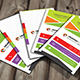Colorful Vertical Business Card