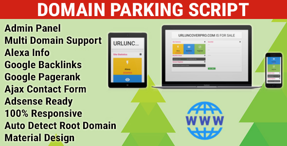 Domain Parking Script with Multi Domain Support