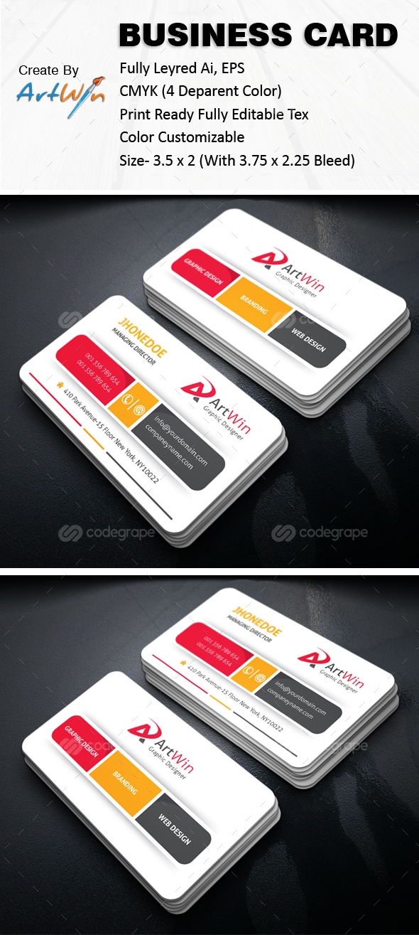 Color Business Card