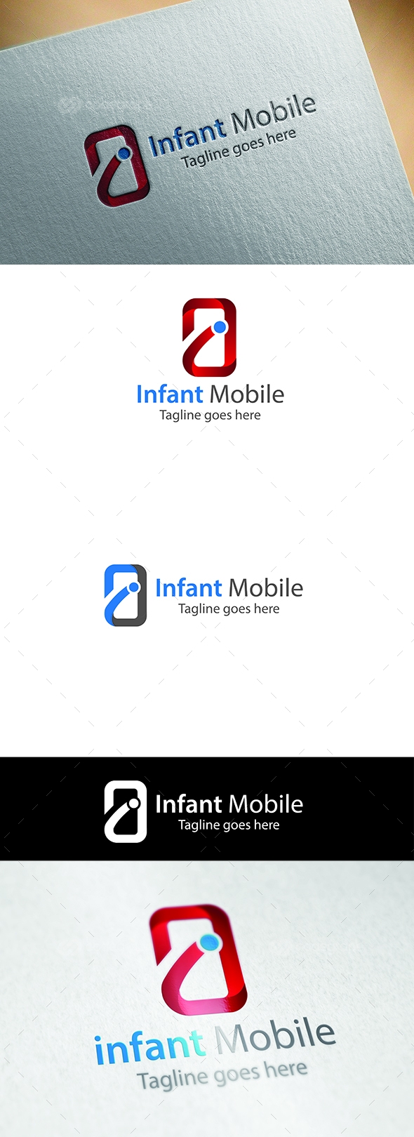 Infant Mobile Logo Template