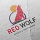 Red Wolf Logo Template