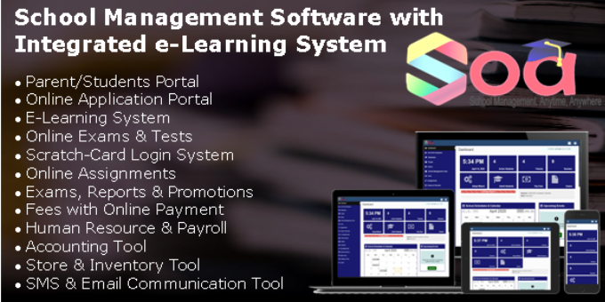 SOA - Complete School Management System with Parents/Students Portal