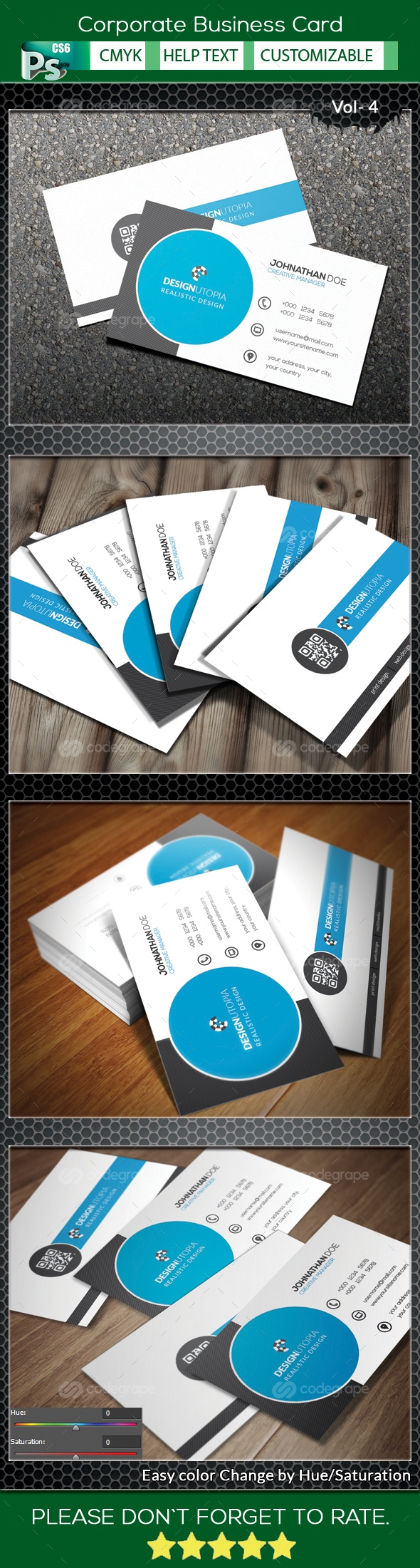 Corporate Business Card V.4