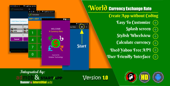 Worldwide X Currency Exchange Rate app
