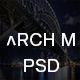 Arch M One Page PSD Template