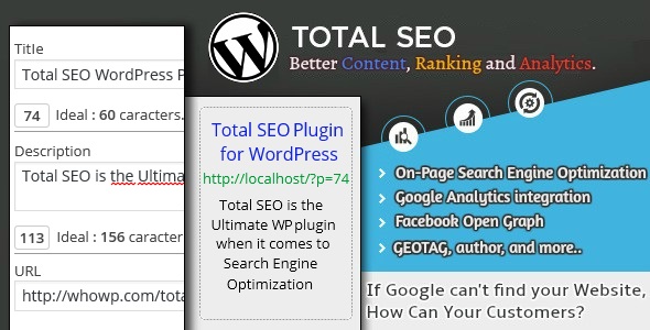 Total SEO - Ultimate SEO Plugin for WordPress