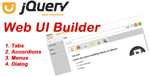 Web UI Builder (jQuery)