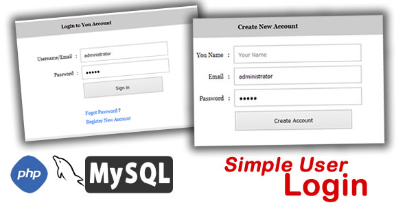 Simple PHP/MySQL Login with Forgot Password