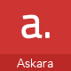 Askara Creative One Page PSD Template