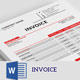 Clean Invoice MS word
