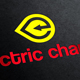 Electric Charge Logo Template