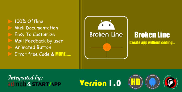 Broken Line Android Game App