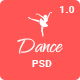 Dance Creative PSD Template