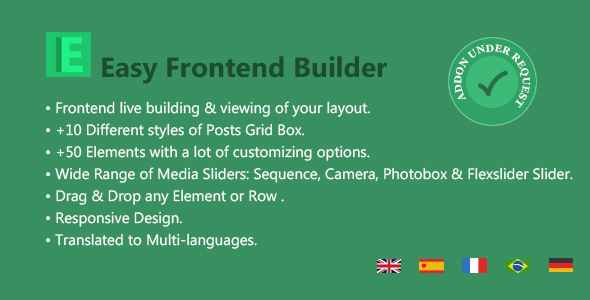 Easy FrontEnd Builder