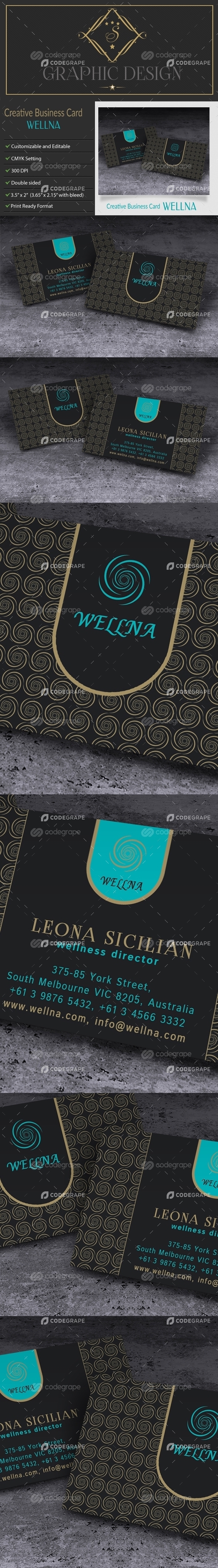 Creative Business Card – Wellna