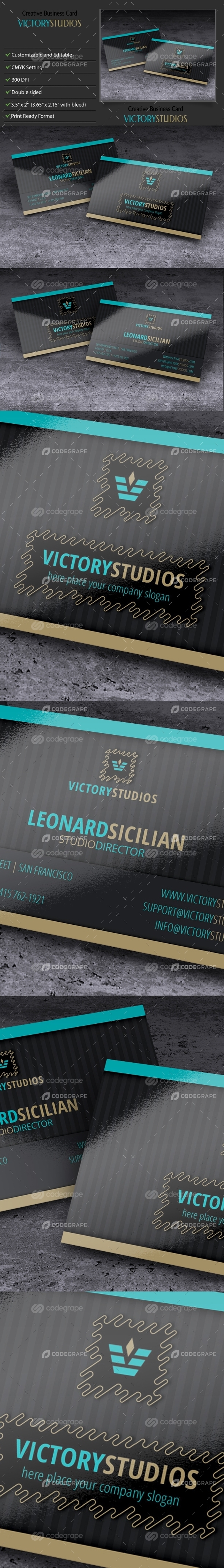 Creative Business Card - VictoryStudios