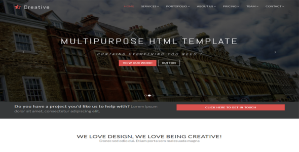 Create - Multipurpose One Page Theme